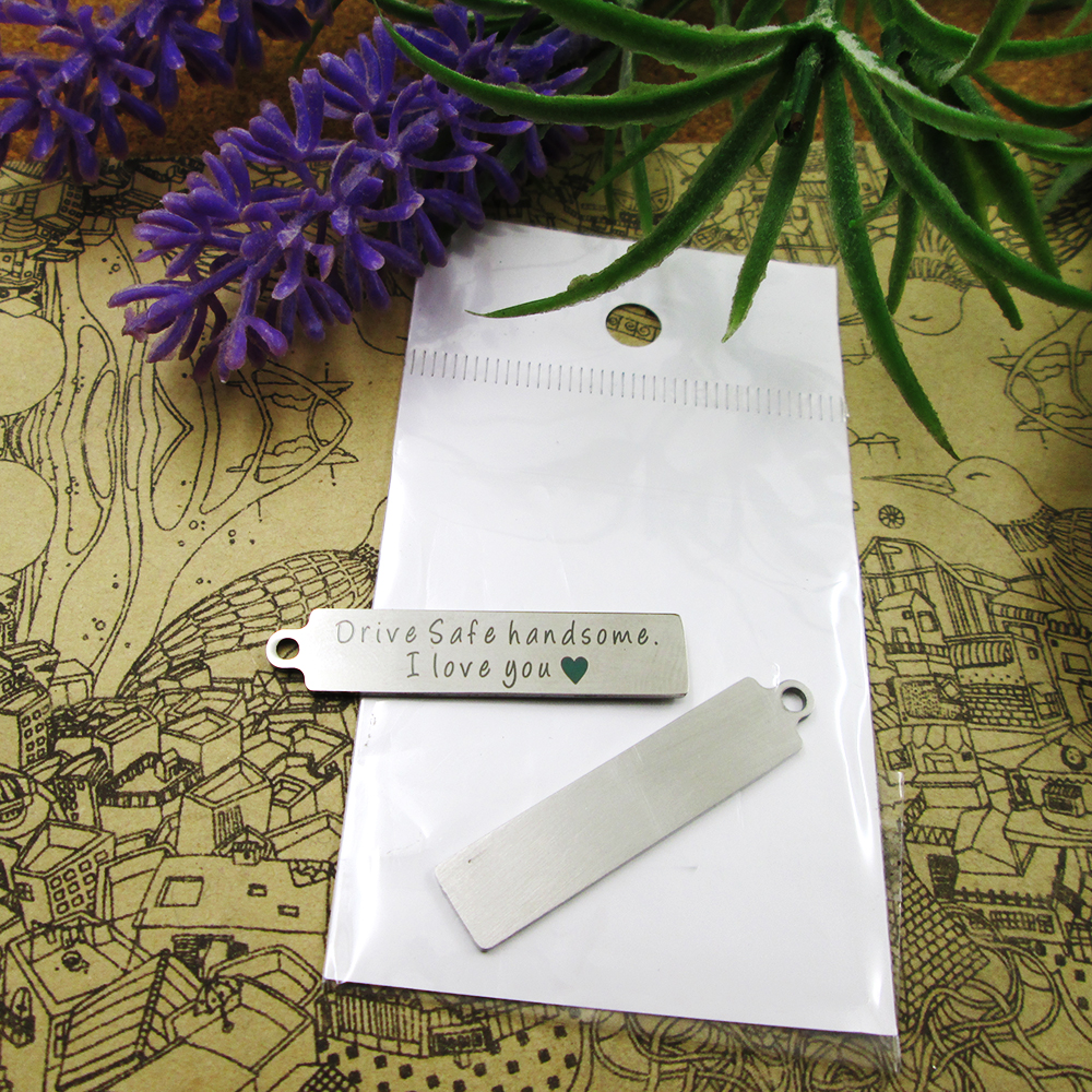 40pcs--"Drive Safe handsome. I love you"stainless steel charms more style for choosing DIY Charms pendants for necklace
40pcs--"Drive Safe handsome. I love you"stainless steel charms more style for choosing DIY Charms pendants for necklace