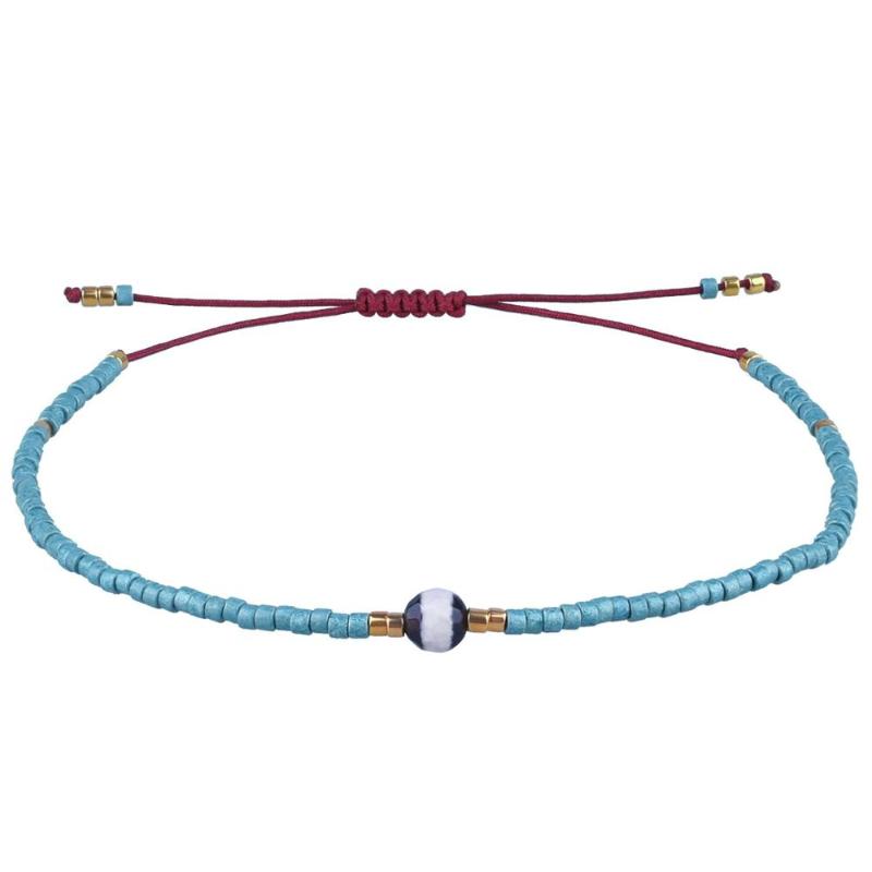 KELITCH Blue Miyuki Seed Beaded Tiny Bracelets Bangles Adjustable Handmade Charm Stone Beads Wrap Bracelets Jewelry
KELITCH Blue Miyuki Seed Beaded Tiny Bracelets Bangles Adjustable Handmade Charm Stone Beads Wrap Bracelets Jewelry