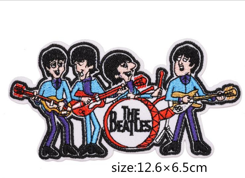 Music rock band Iron on Embroidered cartoon patch Shirt Kids Gift baby shirt bag trousers coat Decorate, Black
Music rock band Iron on Embroidered cartoon patch Shirt Kids Gift baby shirt bag trousers coat Decorate, Black