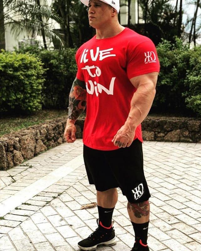 Men's Fashion T Shirt Men Tops Summer Fitness Bodybuilding Clothes Muscle Male Shirts Cotton Slim Fit Tees, C1
Men's Fashion T Shirt Men Tops Summer Fitness Bodybuilding Clothes Muscle Male Shirts Cotton Slim Fit Tees, C1