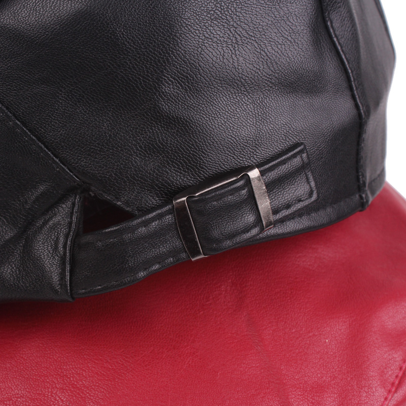 Unisex Plain Solid Color Newsboy Hat Forward Patent Leather Ivy Beret Cap Casual Golf Driving Flat Cabbie Caps