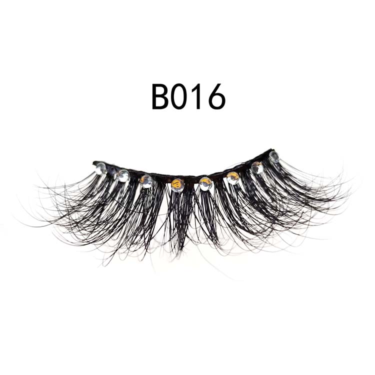 New High Quality 25mm 3D Mink Eyelashes 100% Real 5D Mink Lashes Natural Thick Mink Lashes Makeup 18 Styles Drill Series False Eyelashes