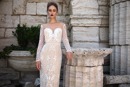 Backless Wedding Dresses With Detachable Skirt Sweetheart Long Sleeve Lace Appliques Beach Mermaid Wedding Dress Plus Size Bridal Gowns