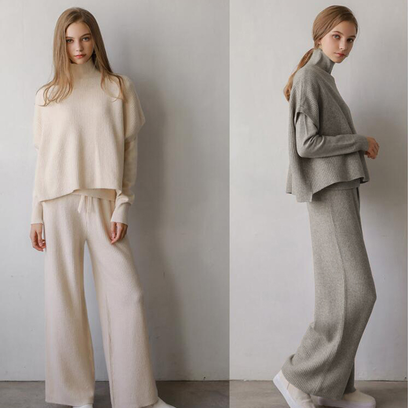 2019 Women's Suit Sweater Set Style Turtleneck Pullover+Vest+Loose Pants Two Piece Outfits Knitted Suit Winter Korea Clothes, Black
2019 Women's Suit Sweater Set Style Turtleneck Pullover+Vest+Loose Pants Two Piece Outfits Knitted Suit Winter Korea Clothes, Black