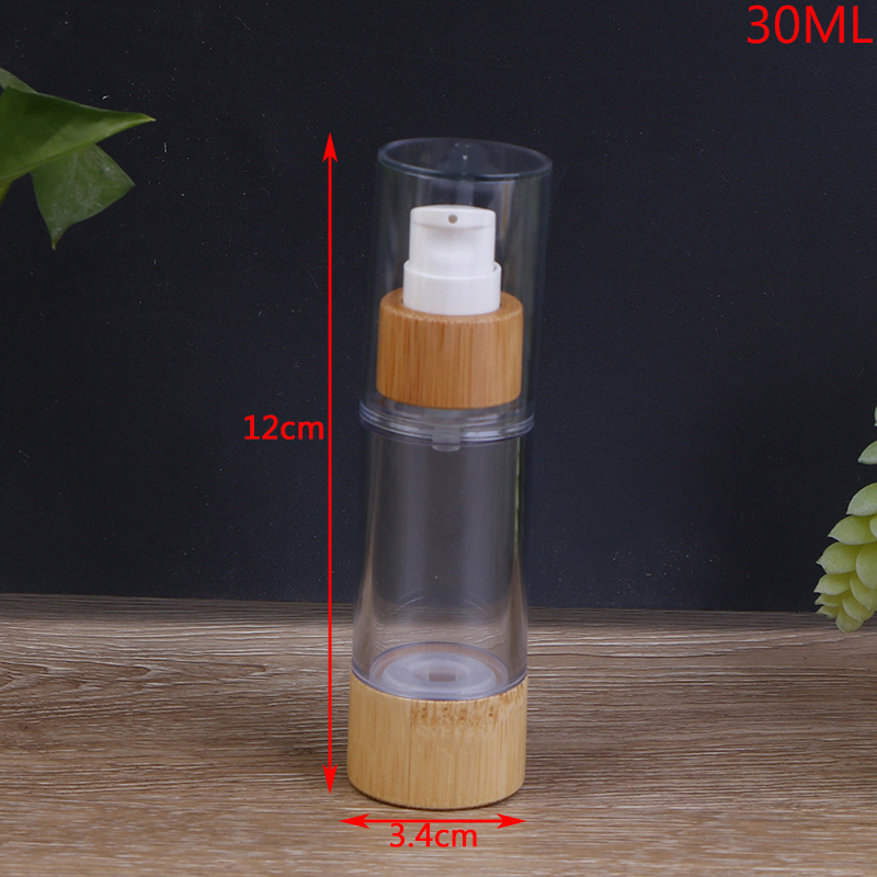 20ml 30ml 50ml 80ml 100ml 120ml Empty Cosmetic Bottle Travel Liquid Bottles Airless Pump Vacuum Container Eco-friendly Bamboo
20ml 30ml 50ml 80ml 100ml 120ml Empty Cosmetic Bottle Travel Liquid Bottles Airless Pump Vacuum Container Eco-friendly Bamboo