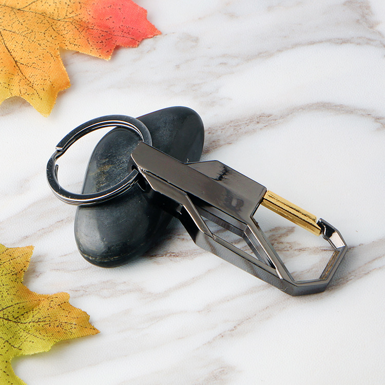 Fashion Jewelry Simple Metal Key Chain For Men Women Waist Pendant Key Ring Holder Bag Car Accessories Gifts Travel Kit Tool