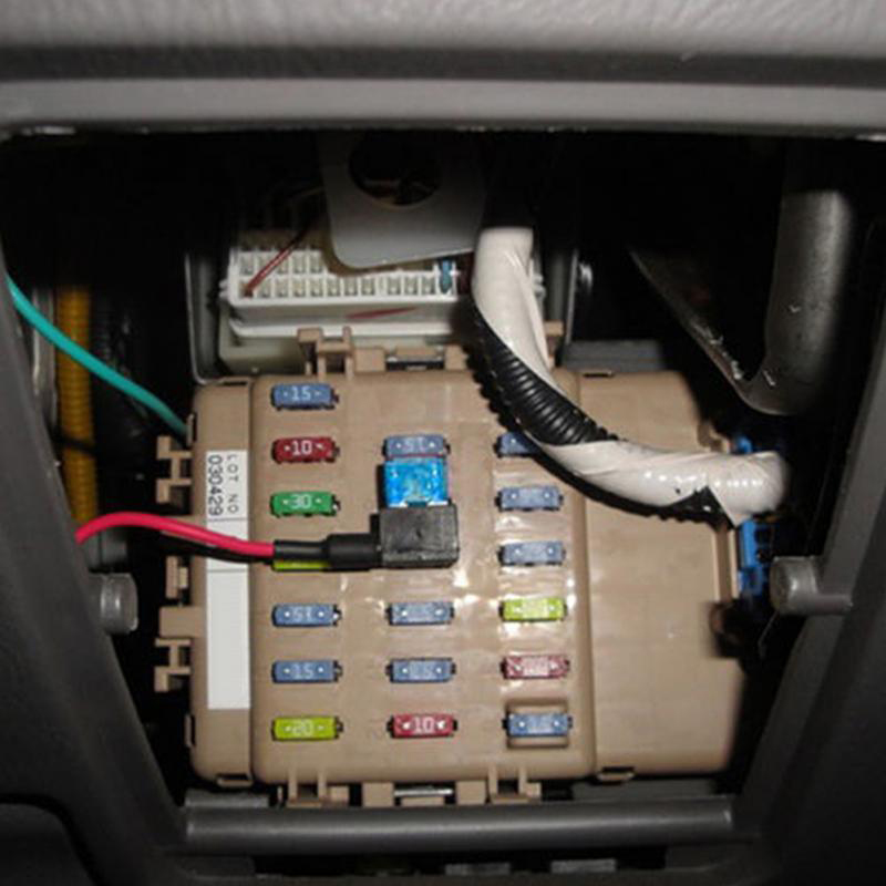 Multiple Car Fuse Box 12V Holder Insurance ATM Adapter APM Tap Mini Blade Micro Add-a-Circuit Set Accessories