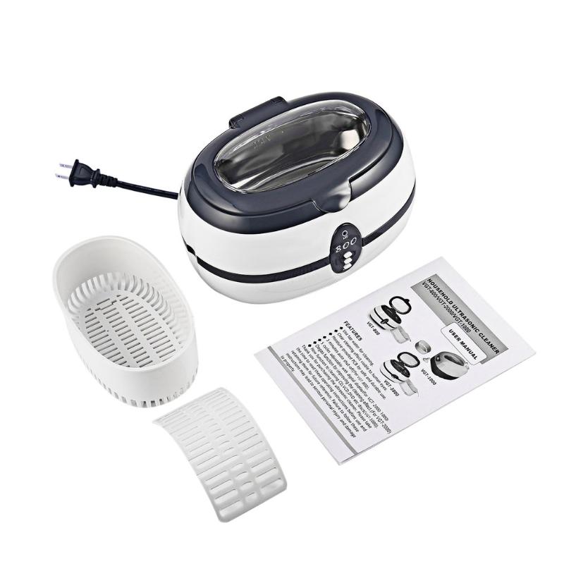 Stainless Steel 600ML Capacity 40 KHz Digital Ultrasonic Cleaner for Professional Jewelry Watch Glasses and Home Use DK-08A
Stainless Steel 600ML Capacity 40 KHz Digital Ultrasonic Cleaner for Professional Jewelry Watch Glasses and Home Use DK-08A