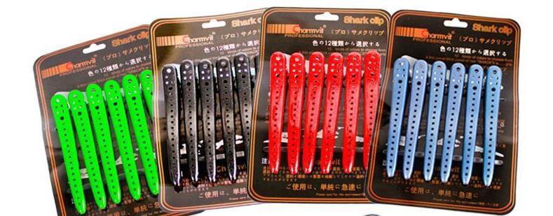 6pcs /Pack Hair Clips High Quality Shark Clip Professional Hair Pin Hairdress Hair Accessories for Girls 12cm*2.5cm 6 Colors