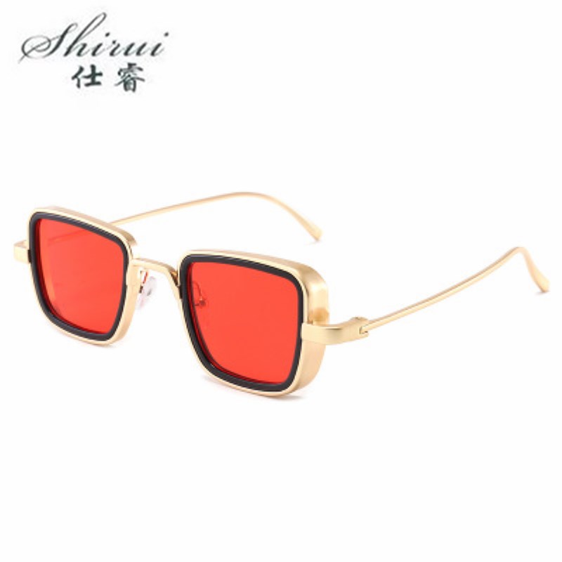 Classic Gothic Steampunk Sunglasses Alloy Men Women Brand Vintage Square Metal Frame Sun Glasses High Quality UV400
Classic Gothic Steampunk Sunglasses Alloy Men Women Brand Vintage Square Metal Frame Sun Glasses High Quality UV400