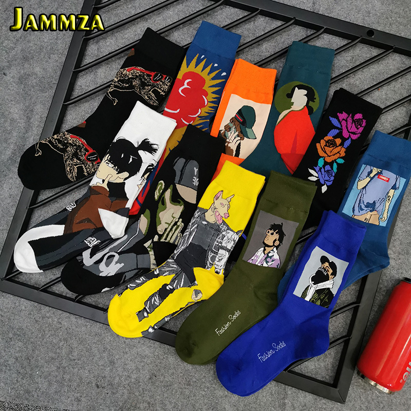 Cotton Fashion Funny Socks Man Europe Hiphop Punk Creative Retro Happy Socks for Street Style Skateboard Harajuku Male, 10
Cotton Fashion Funny Socks Man Europe Hiphop Punk Creative Retro Happy Socks for Street Style Skateboard Harajuku Male, 10