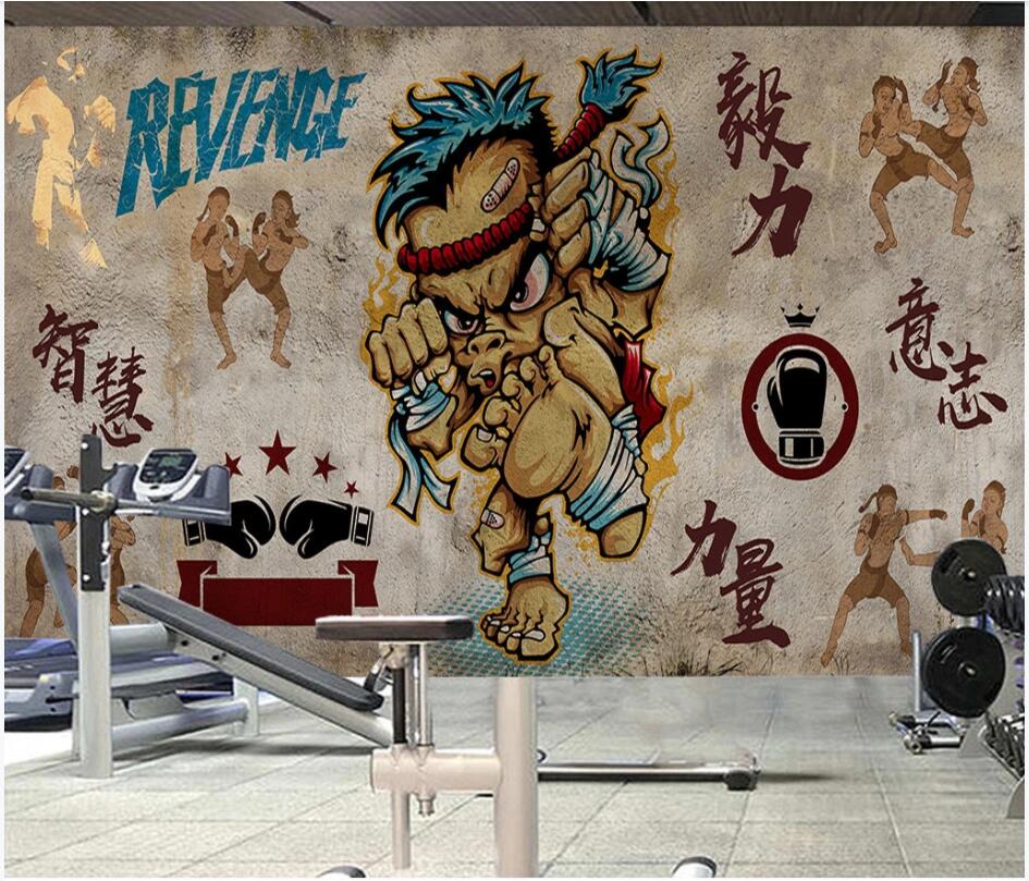 custom photo 3d wallpaper Vintage boxing gym background wall muay thai karate gym decor living room 3d wall murals wallpaper for walls 3 d, Non-woven wallpaper
custom photo 3d wallpaper Vintage boxing gym background wall muay thai karate gym decor living room 3d wall murals wallpaper for walls 3 d, Non-woven wallpaper