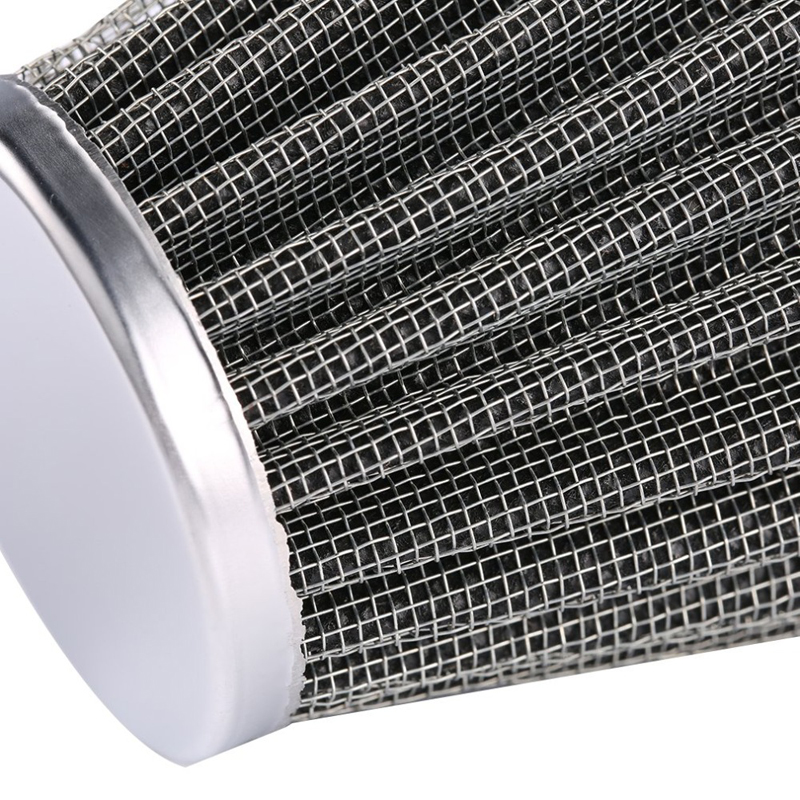 Universal 35/42/48/52/60mm Motorcycle Mushroom Head Air Filter Clamp On Airs Filters Cleaner For Honda