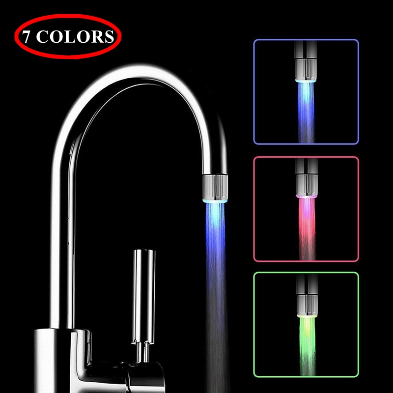 Colorful Changing Glow Nozzle Shower Head Creative Kitchen Bathroom Light-Up LED Faucet Water Tap Filter No Battery Suppy
Colorful Changing Glow Nozzle Shower Head Creative Kitchen Bathroom Light-Up LED Faucet Water Tap Filter No Battery Suppy