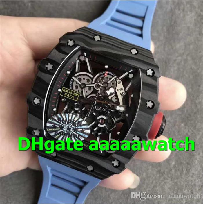 KV Top Wristwatch 035 02 Watch Miyota 8215 Automatic Sapphire Crystal Red crown Rafael Nadal Forge Carbon Men Watch Skeleton Dial
KV Top Wristwatch 035 02 Watch Miyota 8215 Automatic Sapphire Crystal Red crown Rafael Nadal Forge Carbon Men Watch Skeleton Dial