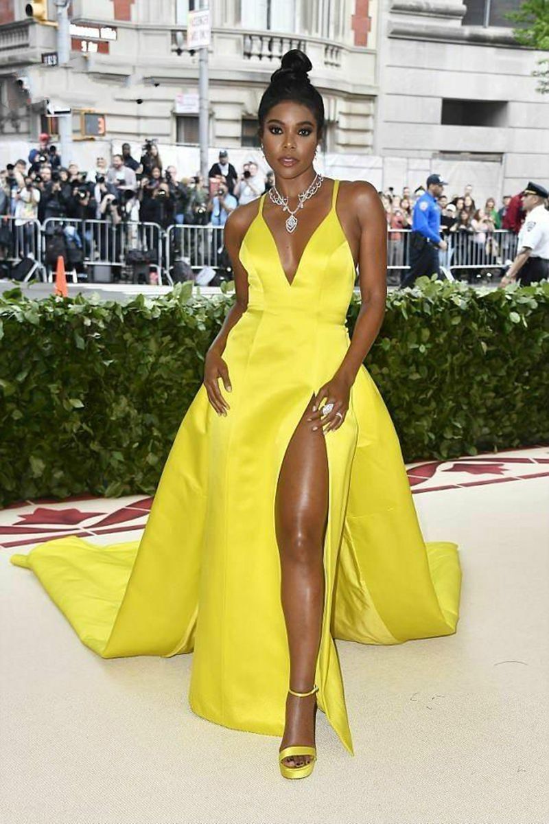 Charming Satin Yellow Celebrity Evening Dresses Sexy Deep V Neckline Formal Party Gowns With Split Slit Vestido De Festa Longo Abiye, Brown
Charming Satin Yellow Celebrity Evening Dresses Sexy Deep V Neckline Formal Party Gowns With Split Slit Vestido De Festa Longo Abiye, Brown