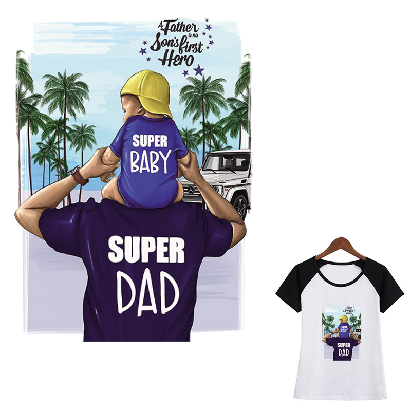 Baby Dad Patches Super Baby Heat Transfer Stickers Diy Accessory Fashion Iron On Clothes Thermal Patches Family Transfer
Baby Dad Patches Super Baby Heat Transfer Stickers Diy Accessory Fashion Iron On Clothes Thermal Patches Family Transfer