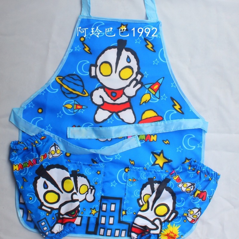 Apron with sleeves waterproof paint play play house supplies large garment children painting
Apron with sleeves waterproof paint play play house supplies large garment children painting