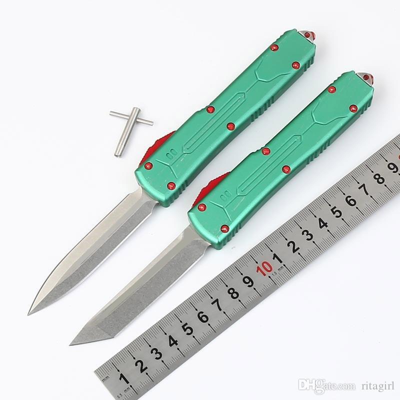 Special !Microtech Ultratech Bounty Hunter automatic knives VG10 knife auto knife Combat Tactical Knife( CNC VG10 steel ) 6061-T6 aluminu
Special !Microtech Ultratech Bounty Hunter automatic knives VG10 knife auto knife Combat Tactical Knife( CNC VG10 steel ) 6061-T6 aluminu