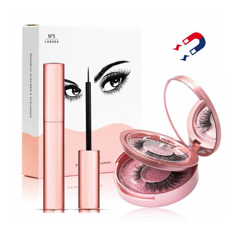 Newest Magnetic eyelashes magnetic false eyelashes kit magnetic eyeliner with eyelashes 2 pairs with gift box
Newest Magnetic eyelashes magnetic false eyelashes kit magnetic eyeliner with eyelashes 2 pairs with gift box
