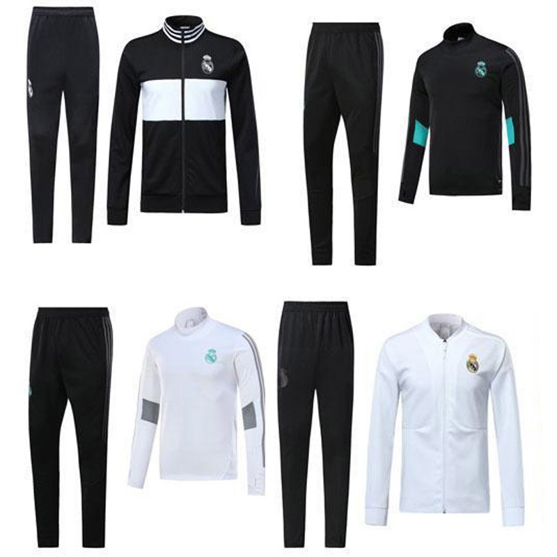 2018 2019 2020 Real Madrid tracksuit adult soccer chandal football 18 19 20 adult jogging training suit skinny pants jacket Sportswear 20, Black
2018 2019 2020 Real Madrid tracksuit adult soccer chandal football 18 19 20 adult jogging training suit skinny pants jacket Sportswear 20, Black
