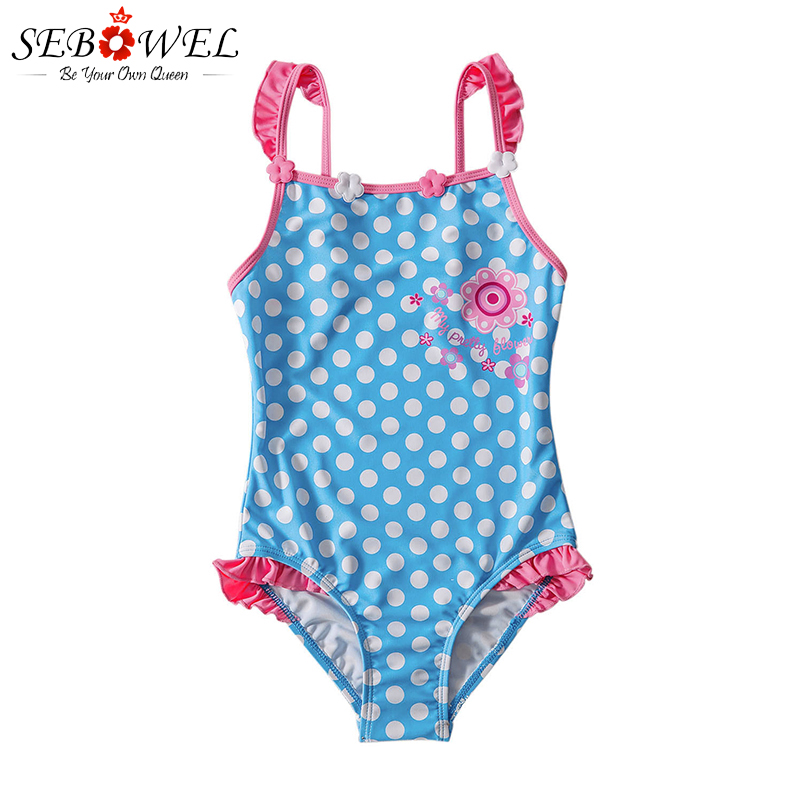 SEBOWEL Blue White Polka Dot One Piece Swimsuit for Kids Shoulder Strap Backless Swimwear Women 2020 Plus Size Maillot De Bain
SEBOWEL Blue White Polka Dot One Piece Swimsuit for Kids Shoulder Strap Backless Swimwear Women 2020 Plus Size Maillot De Bain