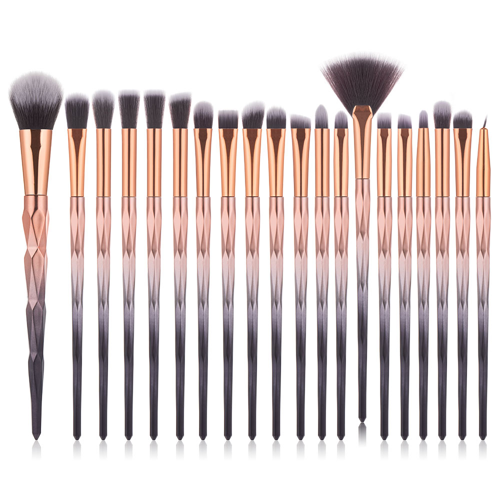 20pcs Diomand Handle Makeup Brush Set Powder Eye Shadow Foundation Blend Blush Lip Brush Eyes Eyeliner Eyelash Eyebrow Brushes Set
20pcs Diomand Handle Makeup Brush Set Powder Eye Shadow Foundation Blend Blush Lip Brush Eyes Eyeliner Eyelash Eyebrow Brushes Set