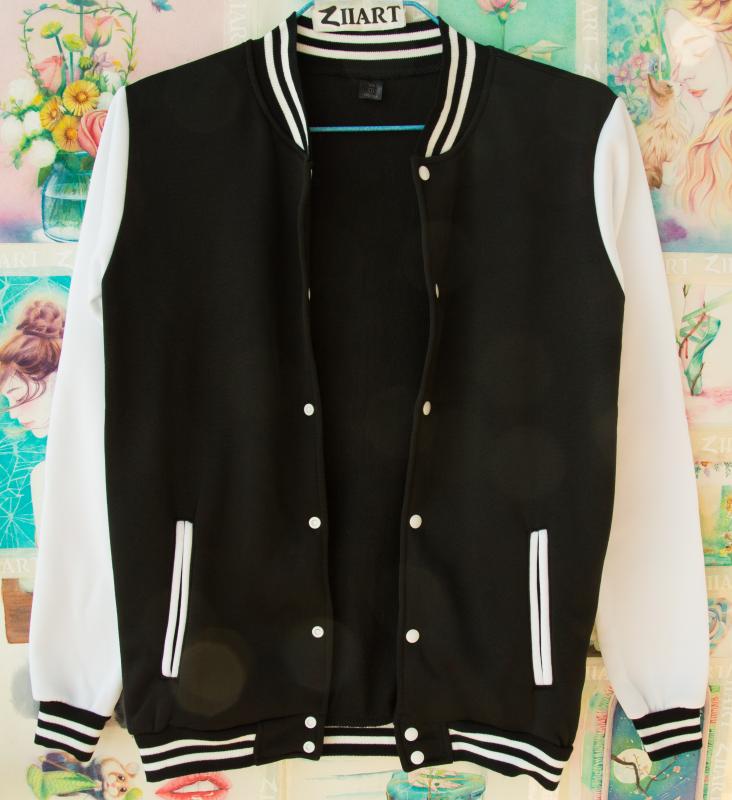 Woman Girls Full Zip Fleece Baseball jackets Size -4XL Solid Color Black Navy Blue Gray Red White Autumn Winter ZIIART
Woman Girls Full Zip Fleece Baseball jackets Size -4XL Solid Color Black Navy Blue Gray Red White Autumn Winter ZIIART