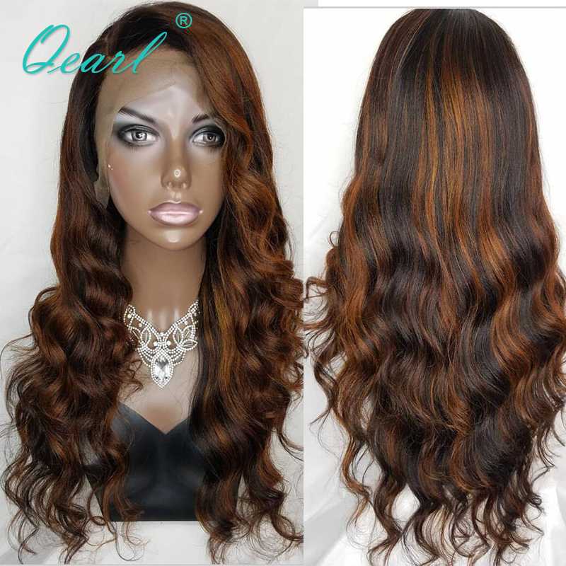 Deep Side Parting Lace Front Wig Ombre Highlights Color 1b/33 Human Hair Wigs Peruvian Remy Wavy 13x4/13x6 130% 150% Qearl, 13x4 lace front wig
Deep Side Parting Lace Front Wig Ombre Highlights Color 1b/33 Human Hair Wigs Peruvian Remy Wavy 13x4/13x6 130% 150% Qearl, 13x4 lace front wig
