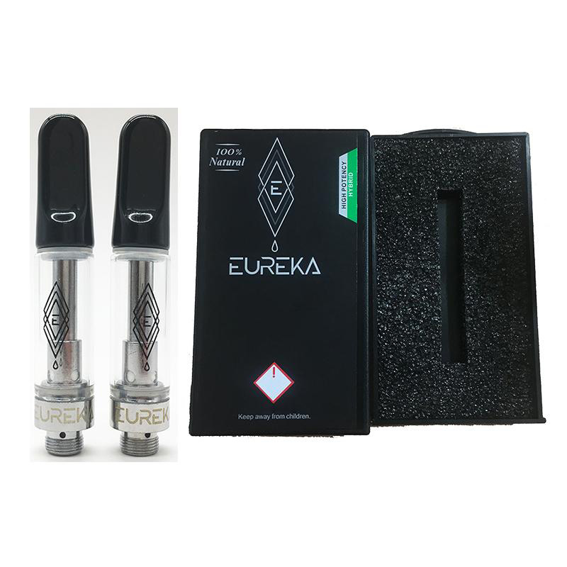EUREKA Vape Cartridges Packaging 0.8ml 1.0ml Ceramic Coil Carts 510 Thread Battery Glass Tank Childproof Gift Box Empty Atomizers
EUREKA Vape Cartridges Packaging 0.8ml 1.0ml Ceramic Coil Carts 510 Thread Battery Glass Tank Childproof Gift Box Empty Atomizers