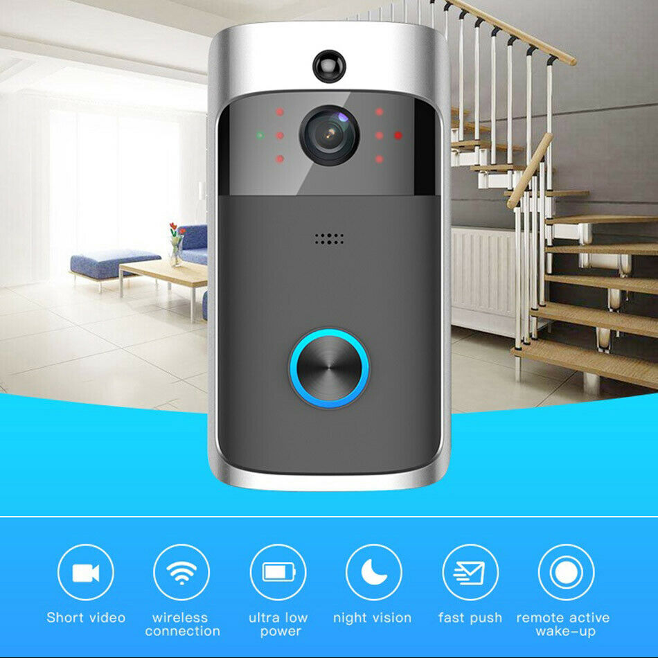 Smart IP Intercom WIFI Video Phone DoorBells WIFI Camera For Apartments IR Alarm Wireless Security Doorbell