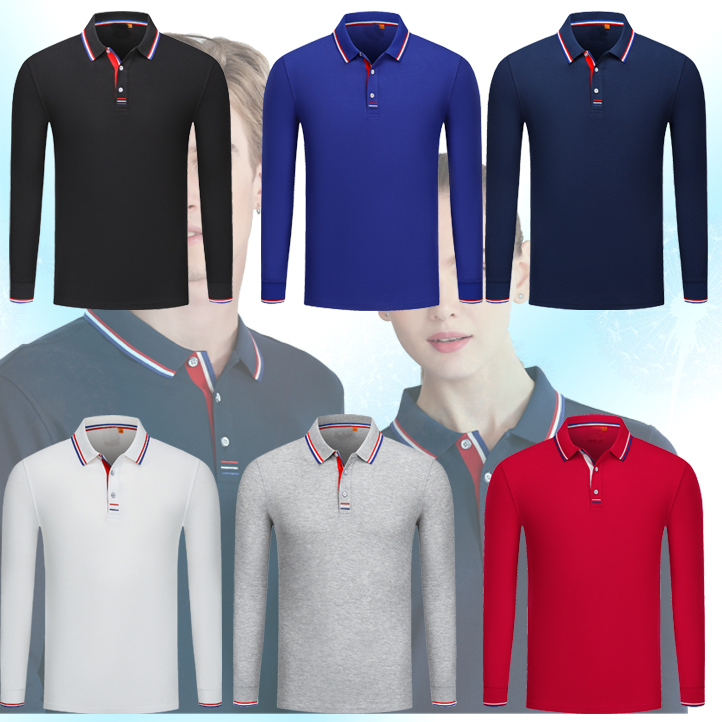 Wholesale fall/winter boutique 40 80% cotton 20% copper ammonia fiber long sleeve POLO shirt casual men's and women's polo shirt long sleeve, Blue
Wholesale fall/winter boutique 40 80% cotton 20% copper ammonia fiber long sleeve POLO shirt casual men's and women's polo shirt long sleeve, Blue