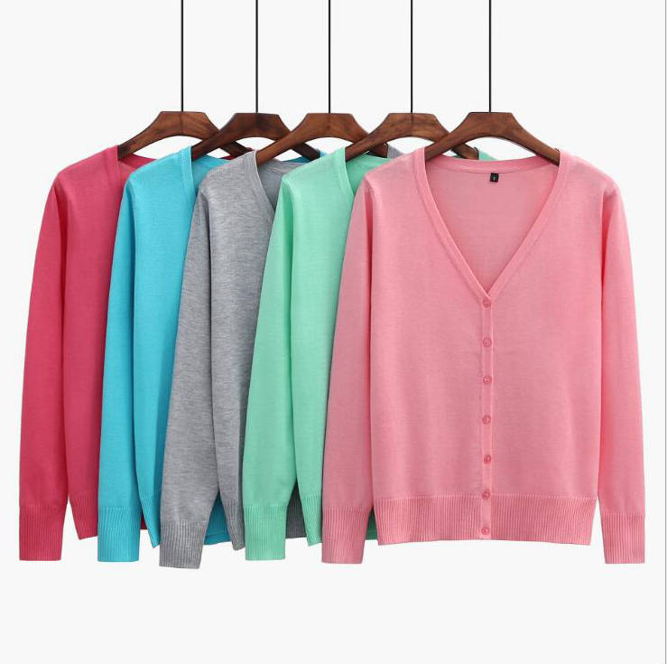 Women Clothes Wool Knit Coat V-neck Sweater Thin Plus Size Blouse Knitted Solid Casual Air Condition Cardigan Knitwear Outwear Tops D6480, Mixed colors;random delivery
Women Clothes Wool Knit Coat V-neck Sweater Thin Plus Size Blouse Knitted Solid Casual Air Condition Cardigan Knitwear Outwear Tops D6480, Mixed colors;random delivery