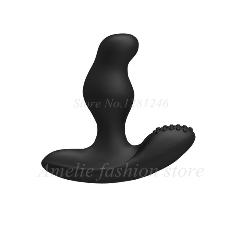 Levett Caesar vibrator USB Charging 360 Degree Rotation Male Prostate Massager Butt Plugs G-Spot Prostata Vibrator for Men Anal Sex Toys Y201118 - view 5