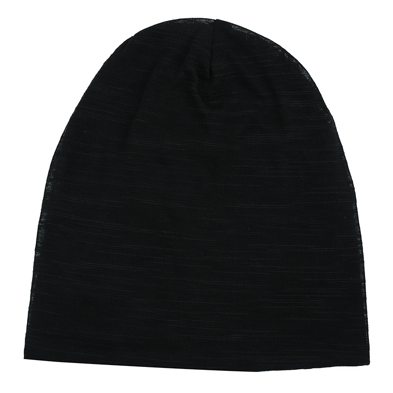 Winter Hats for Women Beanies Cotton Blended Hip Hop Caps Slouch Warm Hat Festival Unisex Turban Cap Solid Color Bonnet Hats K0358