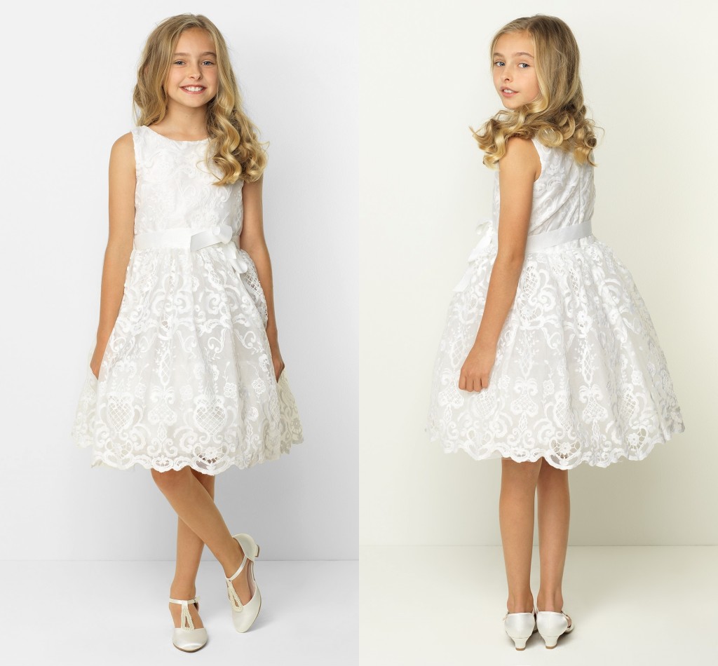 2019 Lace Applique Girls' Pageant Dresses Tulle Ivory Flower Girls Dress For Wedding Party Holiday Birthday