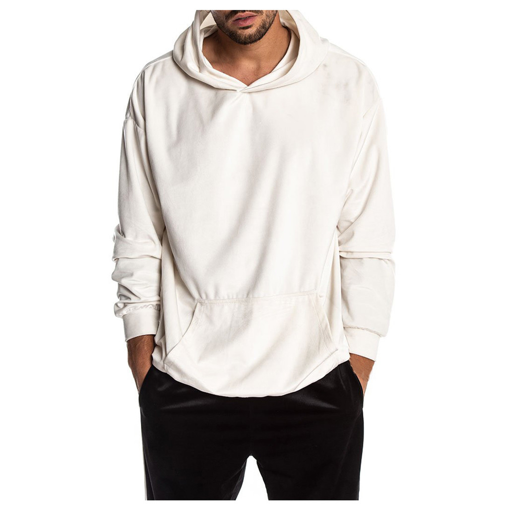 Feitong Solid Hoodies Sweatshirt Men' Fashion Long-sleeved Round Neck Streetwear Tops Hoodie Men, Black
Feitong Solid Hoodies Sweatshirt Men' Fashion Long-sleeved Round Neck Streetwear Tops Hoodie Men, Black