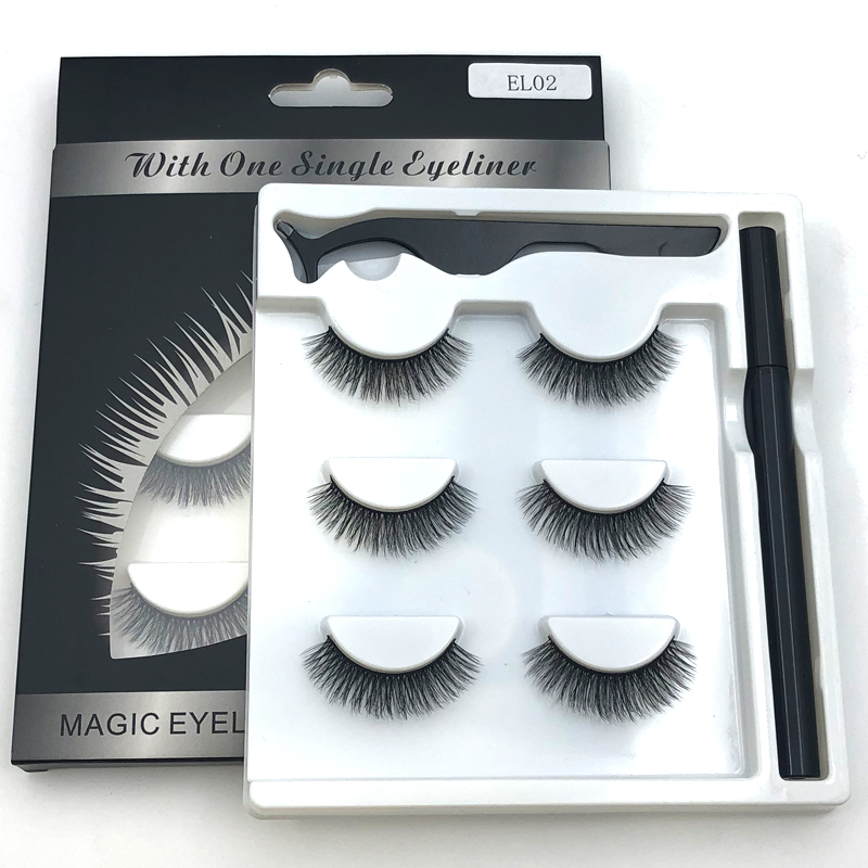 Rainsin Magnetic False Eyelashes Eyeliner Magnet Eyelash Set 3 Pairs Of Magnetic Eyelashes + Eyeliner + Tweezers
Rainsin Magnetic False Eyelashes Eyeliner Magnet Eyelash Set 3 Pairs Of Magnetic Eyelashes + Eyeliner + Tweezers