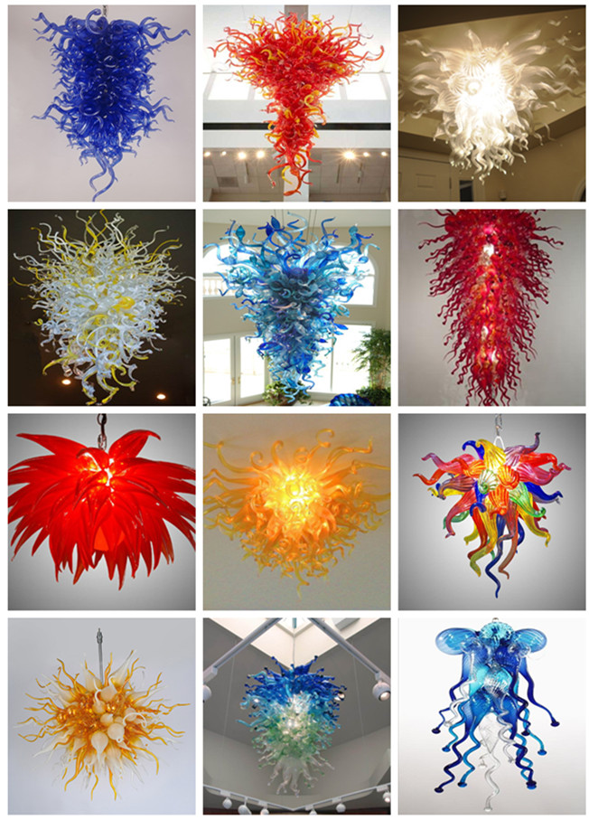 Large Colours Blue Murano Modern Garden Sculptures Statues Hand Made Abstract Garden Sculpture Outdoor Indoor Decor