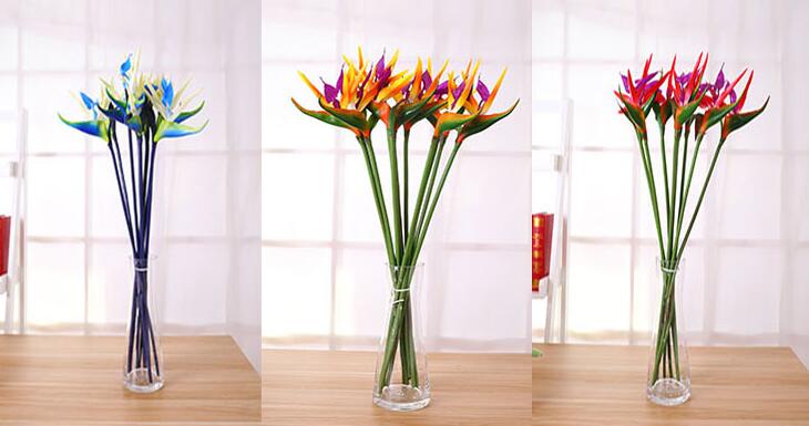 Artificial Plastic Bird Of Paradise Fake Flower Decorative Artificial Flowers Bridal Party Wedding Garden Home Decor, Blue
Artificial Plastic Bird Of Paradise Fake Flower Decorative Artificial Flowers Bridal Party Wedding Garden Home Decor, Blue