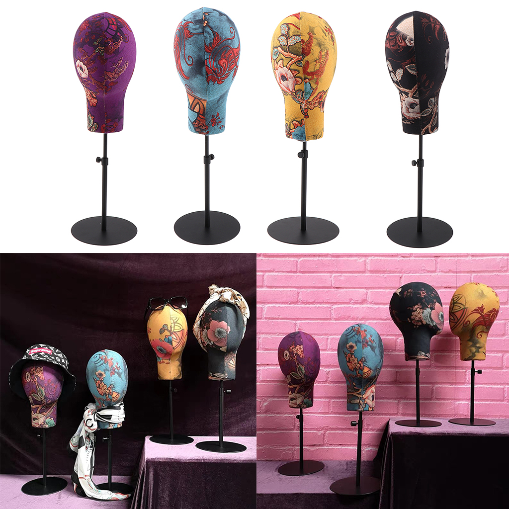 Adjustable Canvas Block Head Mannequin Head for Hair Extension Lace Wigs Making Styling and Scarf Display Manikin
Adjustable Canvas Block Head Mannequin Head for Hair Extension Lace Wigs Making Styling and Scarf Display Manikin