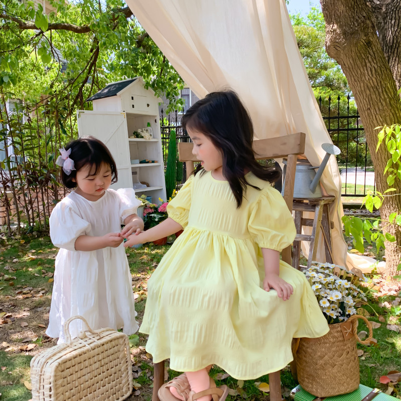 girls dress solid white yellow color sweet toddler kids dress summer infant clothing
girls dress solid white yellow color sweet toddler kids dress summer infant clothing