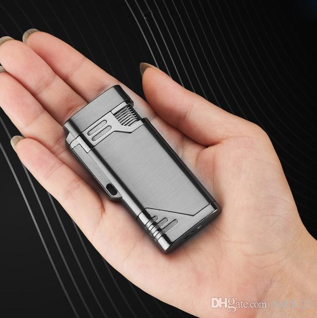 New Arrival Two Nozzles Blue Fire Bussiness Pipe Lighter Torch Turbo Lighter Jet Butane Metal Lighter Cigarette 1300 C Fire Windproof Torch
New Arrival Two Nozzles Blue Fire Bussiness Pipe Lighter Torch Turbo Lighter Jet Butane Metal Lighter Cigarette 1300 C Fire Windproof Torch