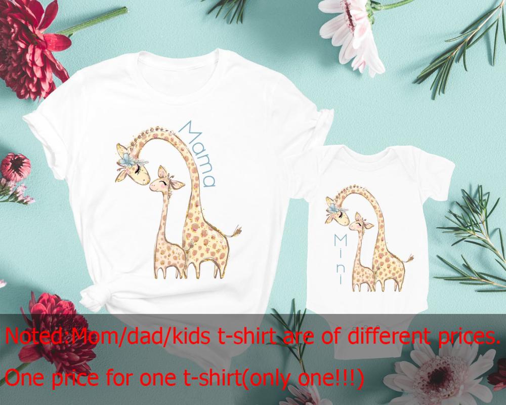 Giraffe Mommy and Me Shirts Mama and Mini t-shirt Mom Daughter tees Mommy Me t-shirts Mom Baby Matching Outfits, White
Giraffe Mommy and Me Shirts Mama and Mini t-shirt Mom Daughter tees Mommy Me t-shirts Mom Baby Matching Outfits, White