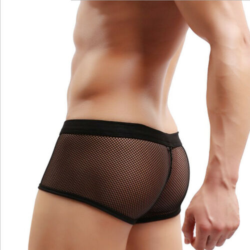 Hirigin 2019 HOT Men's Underwear Sexy Mens Lingerie Mesh See Through Transparent Underwear Briefs Soft Shorts Underpants, Black
Hirigin 2019 HOT Men's Underwear Sexy Mens Lingerie Mesh See Through Transparent Underwear Briefs Soft Shorts Underpants, Black