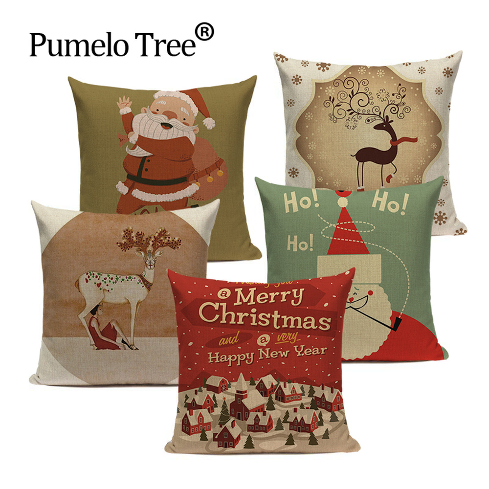 Merry Christmas Decoration Home Deer Santa Claus 2019 Christmas Ornaments Gift Xmas Navidad Happy New Year 2020 Cushion Covers
Merry Christmas Decoration Home Deer Santa Claus 2019 Christmas Ornaments Gift Xmas Navidad Happy New Year 2020 Cushion Covers