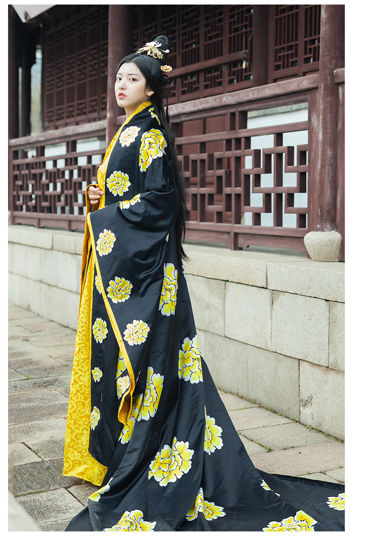 Women Ancient Clothing Studio Photographic Theme Costume Empress Princess Tang Dynasty Royal Performing Long Dress Suzhou embroidery