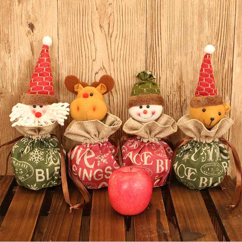 Christmas Decoration Candy Bag Stereo Doll Gift Bag Child Christmas Day Apple Old man snowman Holiday decoration
Christmas Decoration Candy Bag Stereo Doll Gift Bag Child Christmas Day Apple Old man snowman Holiday decoration