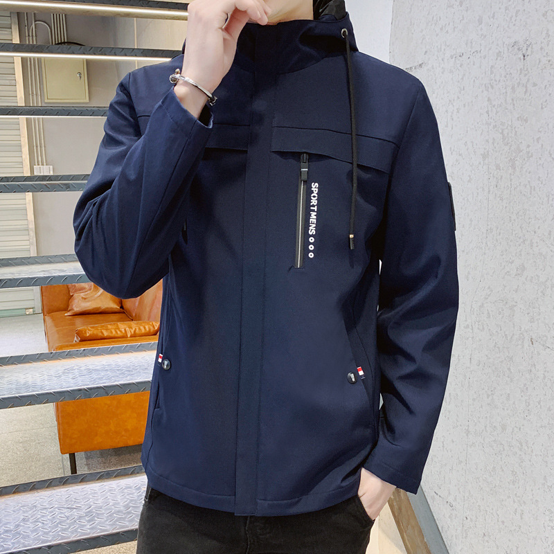 New Men's Baseball Jacket Spring Autumn Alphabet patch decoration Overcoat Casual Bomber Solid Fashion Slim Zipper Jacket Mens, Black
New Men's Baseball Jacket Spring Autumn Alphabet patch decoration Overcoat Casual Bomber Solid Fashion Slim Zipper Jacket Mens, Black