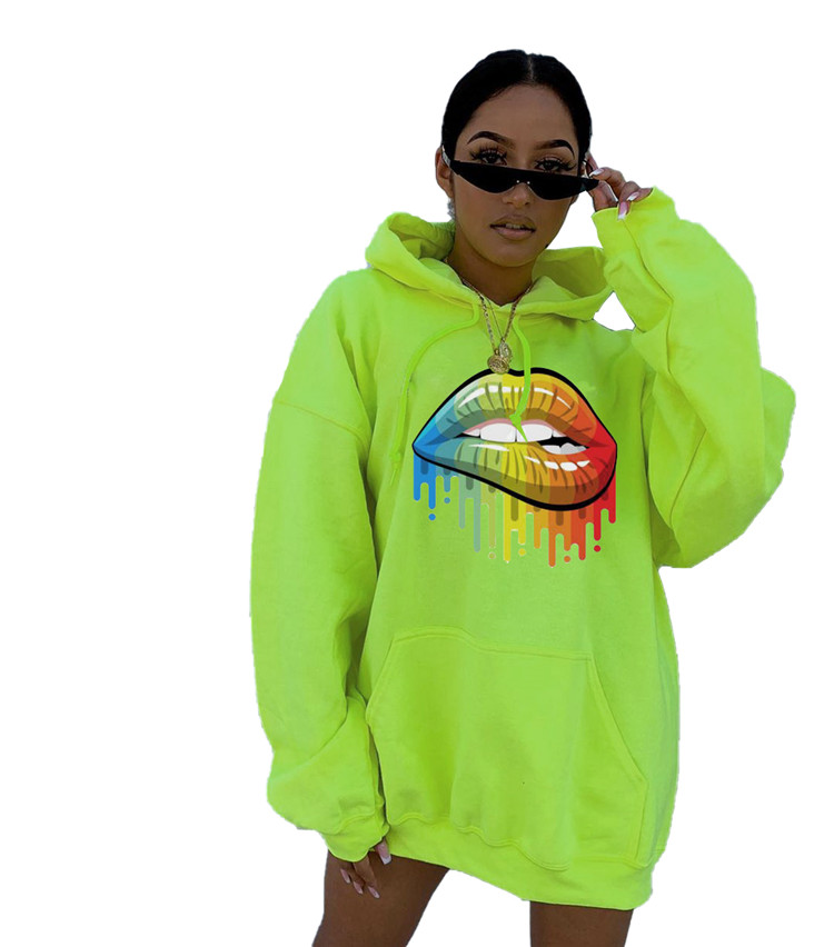 Hot Popular Sweatshirts Pullover Ladies Hoodies Solid Color Print Loose Fashion Casual Women Hoodie Sweatshirt, White
Hot Popular Sweatshirts Pullover Ladies Hoodies Solid Color Print Loose Fashion Casual Women Hoodie Sweatshirt, White